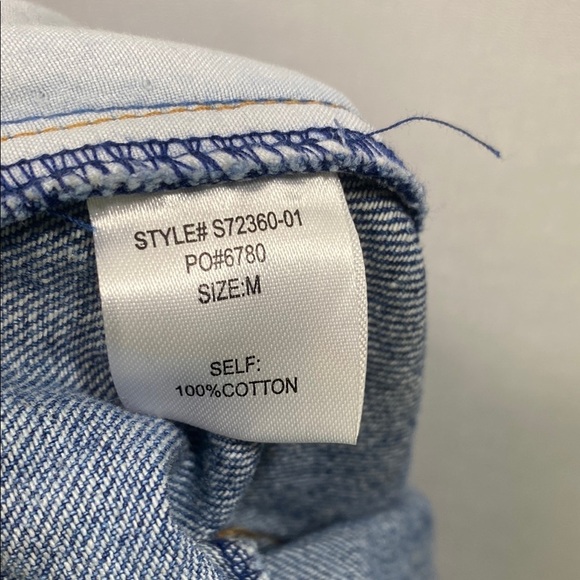 Altar'd State Blue A-Line Mini Skirt Casual - Picture 6 of 6